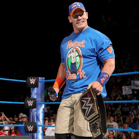 Elite wwe spinner championship belt for wrestling figure title mattel john cena. WWE WrestleMania 33: 5 Potential Opponents for John Cena