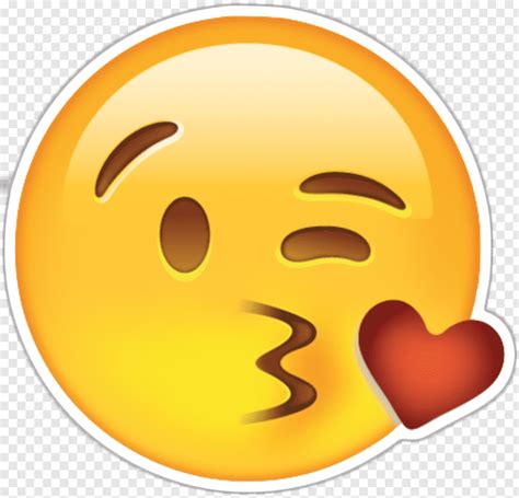 Face Blowing A Kiss Emoji Emoji Kiss Heart Emoticon Sticker Kiss Free