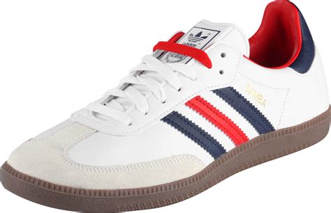 Finde deine adidas produkte in der kategorie: adidas Samba Schuhe weiß rot blau