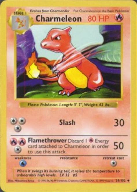 Each was printed with a gold 'pokémon: Free: First gen Pokemon card; Charmeleon *COLLECTIBLE* - Trading Card Games - Listia.com ...