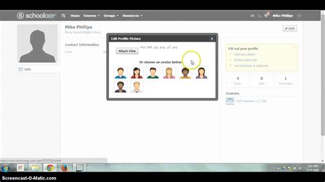 Is your teen cheating in school? Changing your Schoology Profile Picture - YouTube