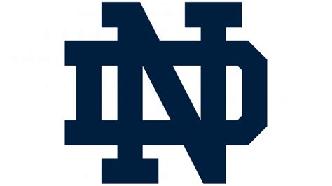 Notre Dame Logo Symbol Meaning History Png Brand