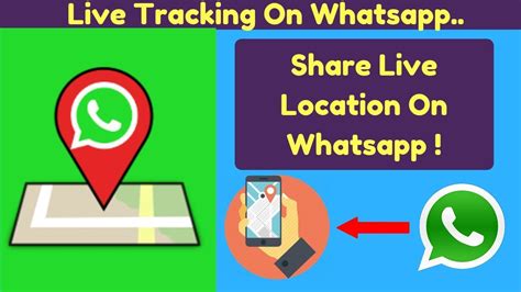 How To Share Live Location On Whatsapp Live Tracking Youtube
