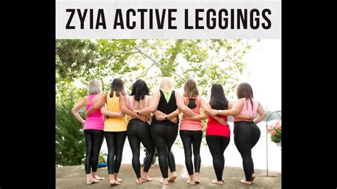 Zyia Active Leggings Comparison Review Youtube