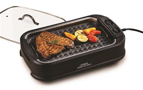 Smokeless Indoor Electric Grill Power 1200 Watts Xl Non