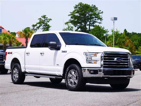 Pre Owned 2015 Ford F 150 XLT 4WD 4D SuperCrew