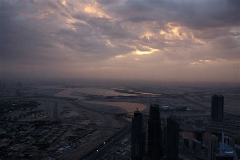 Visiting The Burj Khalifa At Sunrise Helen On Her Holidays