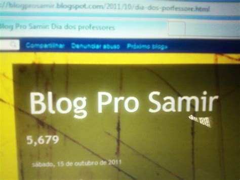 Blog Pro Samir Antes Tarde Do Que Nunca