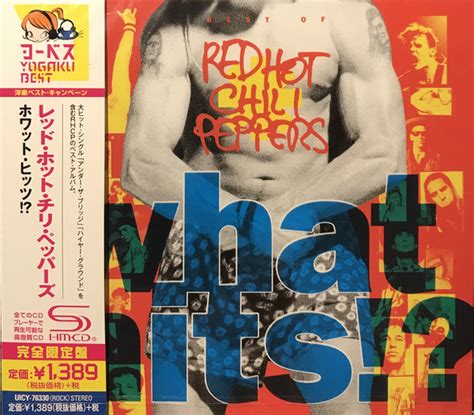 Red Hot Chili Peppers What Hits 2018 Shm Cd Cd Discogs