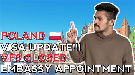 Poland 🇵🇱 Latest Visa Updates Embassy Appointments Poland Malayalam Vlog Youtube