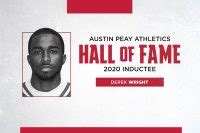 APSU To Induct Derek Wright Into Austin Peay State University Athletics Hall Of Fame