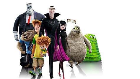 Wallpaper Hotel Transylvania Animation White Background Monster Of