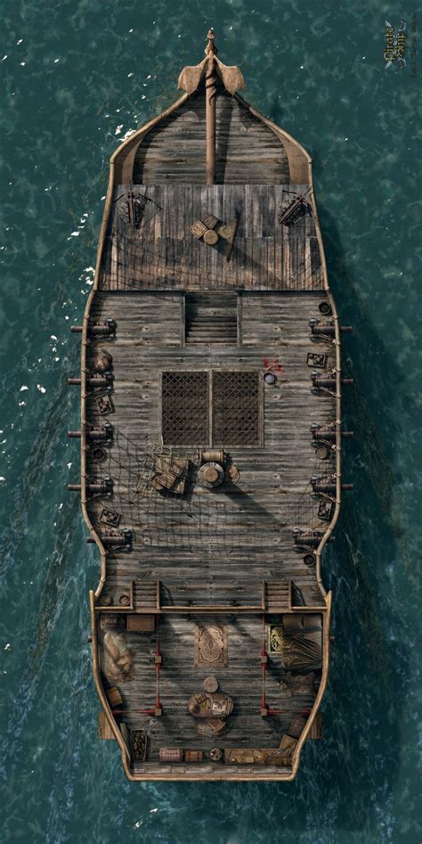 Its A Pirate Ship Of Fantasy City Map Fantasy Map Tabletop Rpg Maps