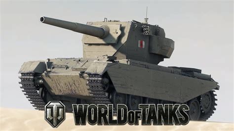 Fv4004 Conway British Tank Destroyer World Of Tanks Cinematic