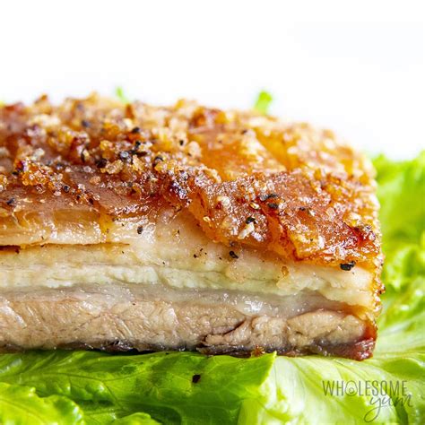 How To Cook Pork Belly Crispy Pork Belly Recipe Wholesome Yum