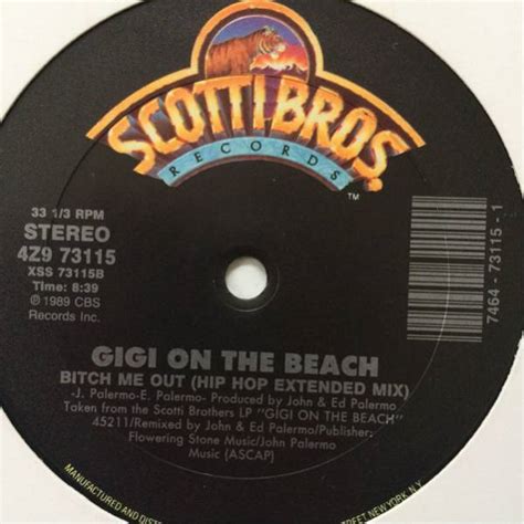 ヤフオク 12 Gigi On The Beach Bitch Me Out