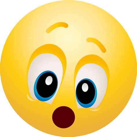 Emoticon Emoji Computer Icons Clip Art Amazed Emoji Clipart Png