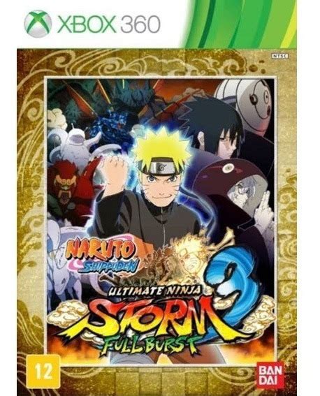 Naruto Xbox 360 Midia Fisica Br