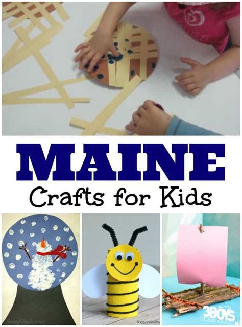 Maine Crafts For Kids 3 Boys And A Dog