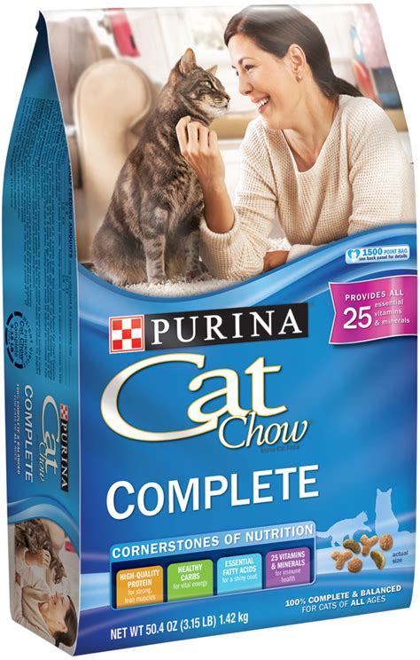 Provides all 25 essential vitamins & minerals. PURINA CAT CHOW COMPLETE - DRY CAT FOOD - Sparr Building ...