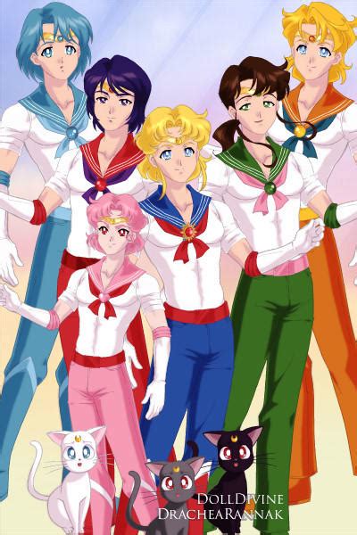 Sailor Senshi Genderbend 1 By Purplelion12 On Deviantart