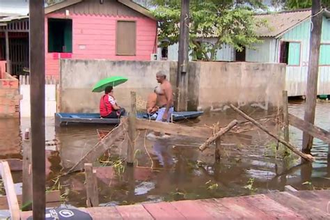 Cheia No Amazonas Deixa 40 Cidades Em Situação De Emergência Sempre No Ar