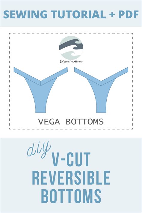 Vega Bottoms Digital Swimsuit Pattern Sewing Bikini Diy Diy