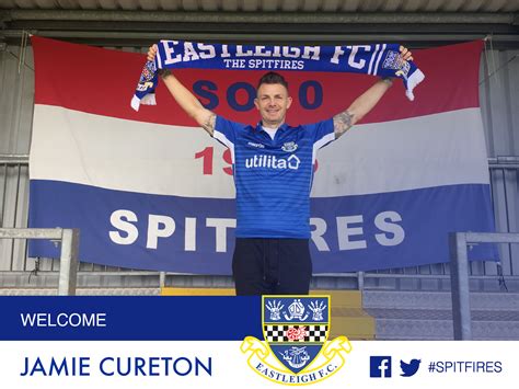 Jamie Cureton Signs For Eastleigh