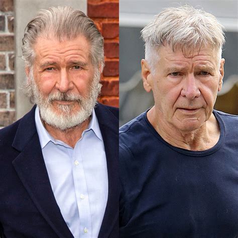 Harrison Ford Shaves Off Hair Beard In New Look See Photos
