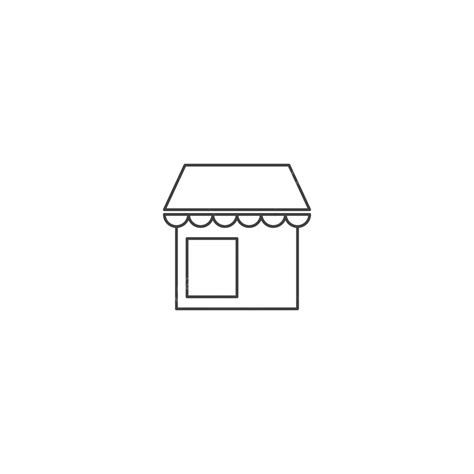 Store Icon Building Store Window Vector Building Store Window Png