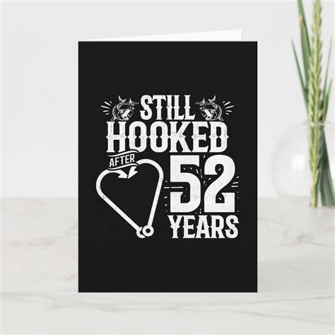 Couple Married 52 Years 52nd Wedding Anniversary Card Zazzle