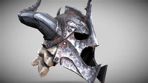 Skyrim The Dragonbone Helm 3d Model By Jonahlobe Ae2e0e5 Sketchfab