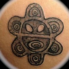 Taino Symbols Tattoo
