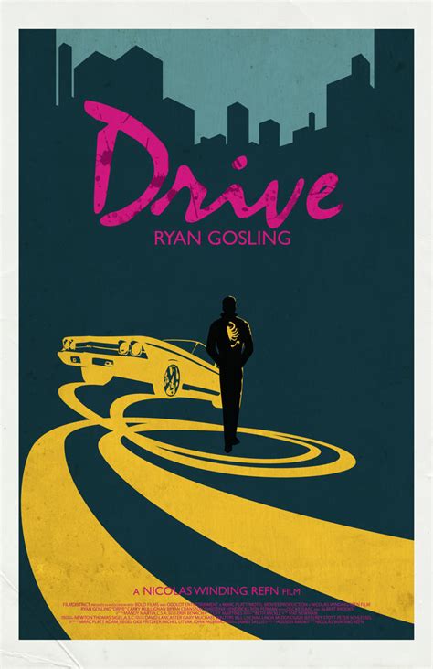 Drive Movie Poster By Jleeisme On Deviantart
