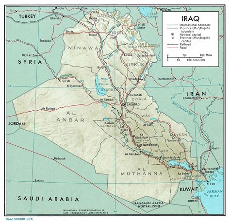 Maps Of Iraq Detailed Map Of Iraq In English Tourist Map Of Iraq
