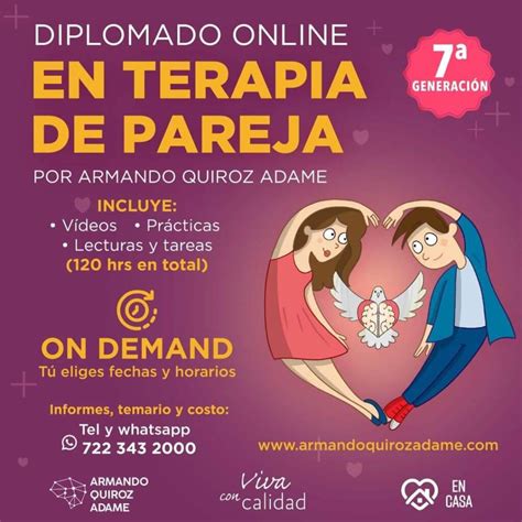 Diplomado Online En Terapia De Pareja Armando Quiroz Adame