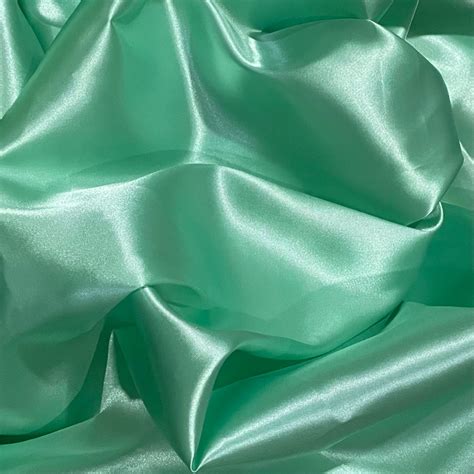 Tela Manila Premium Soft Light Satin Silk Glossy Cloth Tela Fabric Per