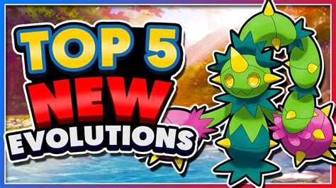 Top 5 New Evolutions For Pokémon Sword And Shield Youtube