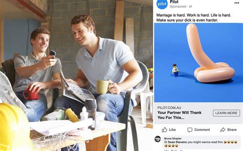funny man brings the house down by tagging mate in ad for erectile dysfunction treatment — the