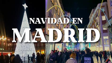 Madrid 🇪🇸 En Diciembre 🎄⭐️ Youtube