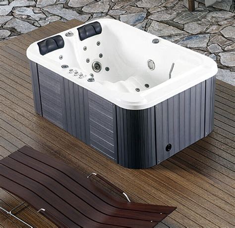 Two 2 Person Hydrotherapy Bathtub Hot Bath Tub Whirlpool Outdoor Spa Sauna Tub Bathtub