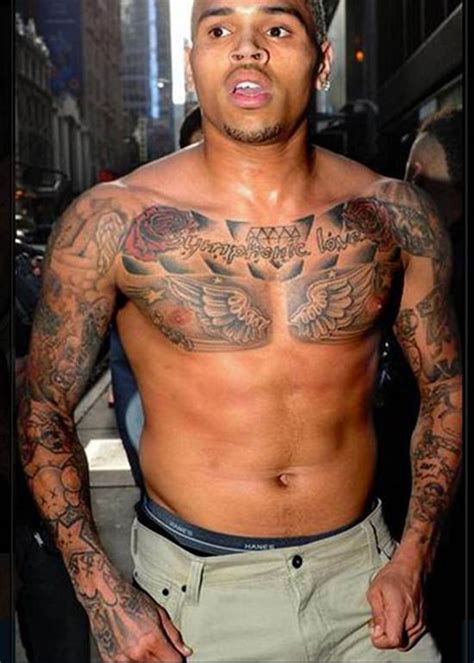 Tatouage Pectoraux Chris Brown Modèles Et Exemples