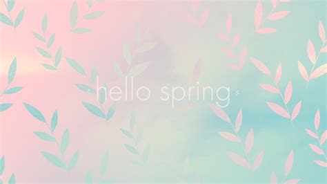 Pastel Spring Desktop Wallpapers Wallpaper Cave