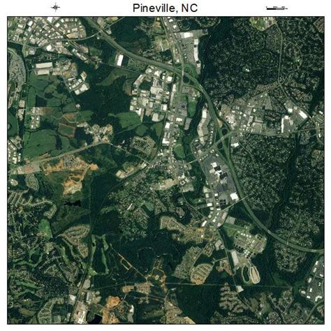 Aerial Photography Map Of Pineville Nc North Carolina