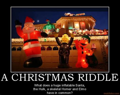 Guess what you see in the picture but if you get the answer don't comment the answer!. Christmas Riddle Funny Picture