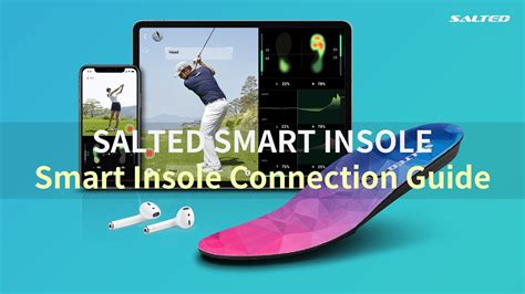 Salted Golf Smart Insole Connection Guide Youtube