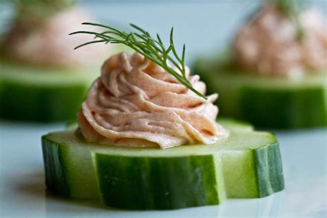 I used a small diced onion instead. salmon mousse