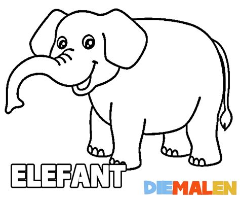 Ausmalbilder Elefant Pdf Kostenlos Zum Ausdrucken →