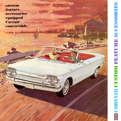 1963 Chevrolet Corvair Accessories Booklet