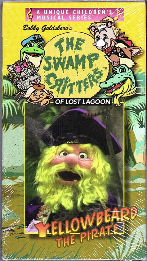 Yellowbeard The Pirate Swamp Critters Vhs Swamp